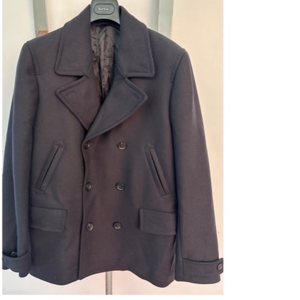 MEN Overcoat - PAUL SMITH - Wool Cashmere Blend XL - NEW - has never been worn.